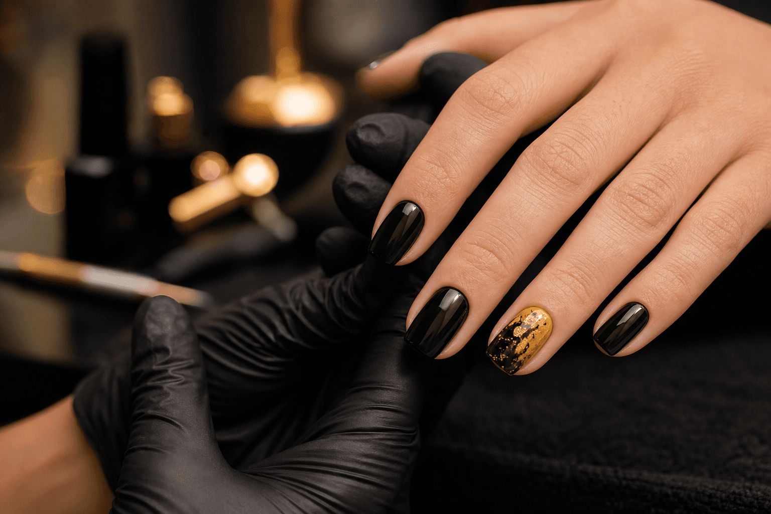 Unhas com acabamento elegante em Jaraguá do Sul